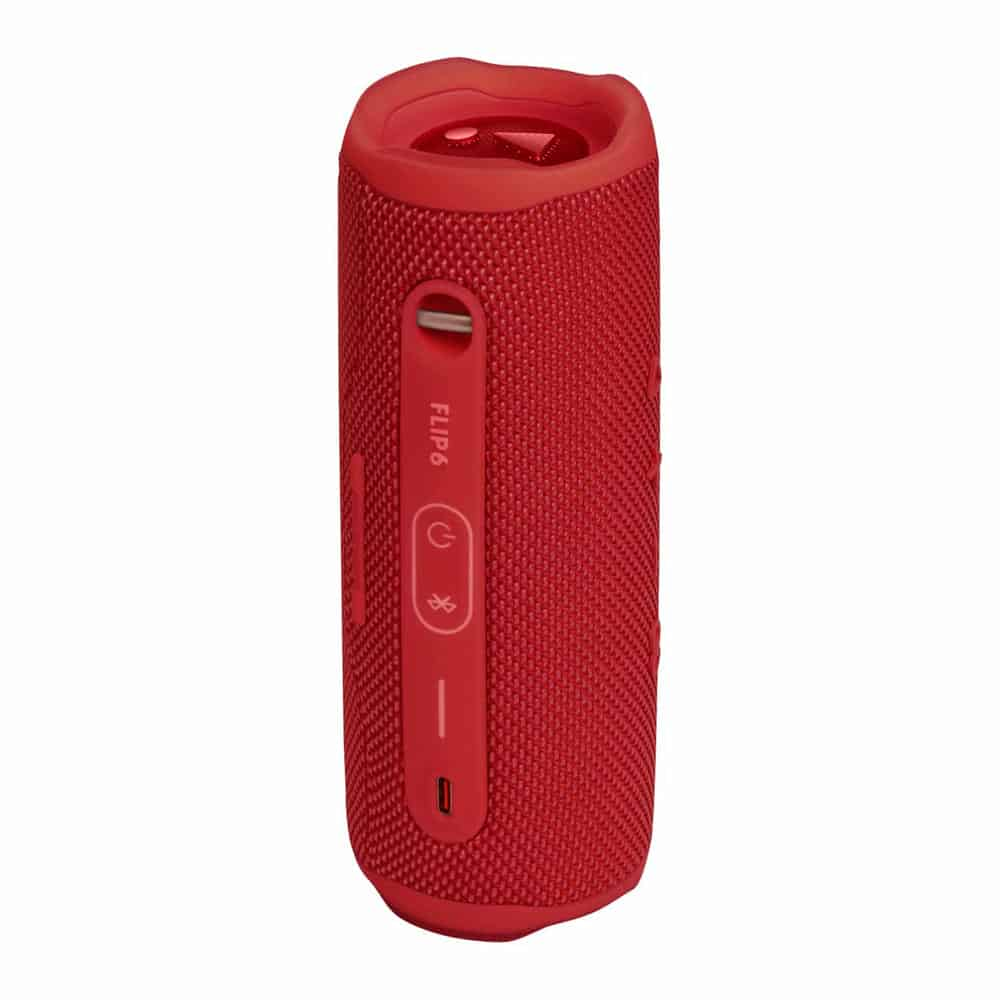 (image for) JBL Flip 6 Waterproof Rugged Portable Bluetooth Speaker Red